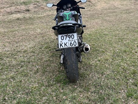 2002 Kawasaki ZX-6R Ninja, чёрный, 350000 рублей, вид 5