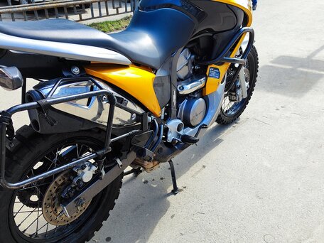 2008 Honda XL700V Transalp, золотистый, 480000 рублей, вид 4