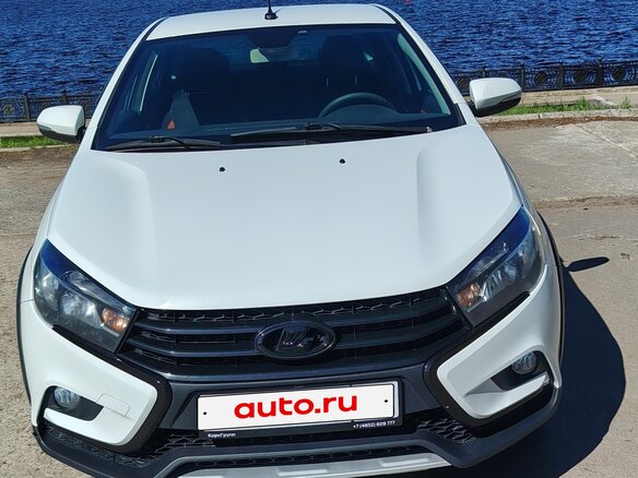 2019 Lada (ВАЗ) Vesta Cross I, белый, 1040000 рублей - вид 3