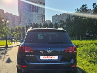 2012 Volkswagen Touareg II, синий, 1550000 рублей, вид 4