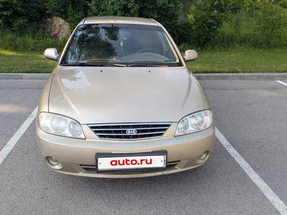 2008 Kia Spectra I Рестайлинг 2, бежевый, 300000 рублей