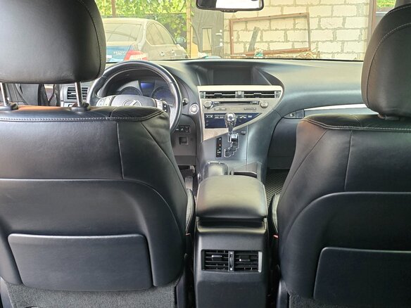2012 Lexus RX 350 III Рестайлинг, чёрный, 1850000 рублей - вид 9