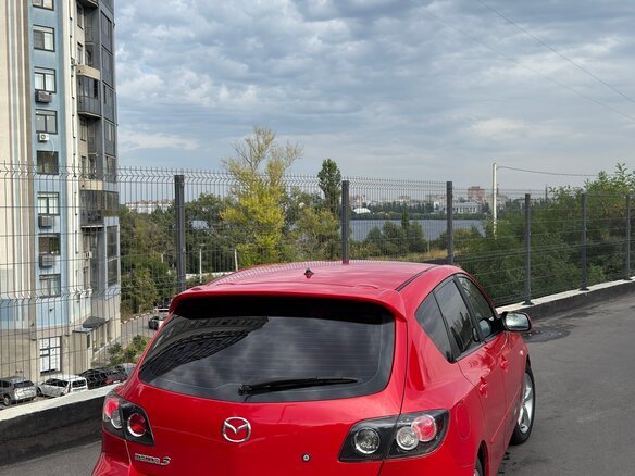 2006 Mazda 3 I (BK) Рестайлинг, красный, 550000 рублей - вид 5