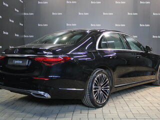 2021 Mercedes-Benz S-Класс 350 d Long 4MATIC VII (W223), чёрный, 11690000 рублей, вид 2