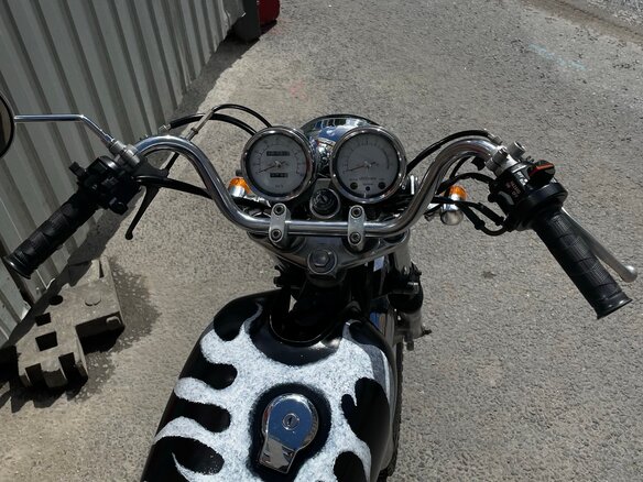 2000 Yamaha SR400, чёрный, 270000 рублей - вид 4