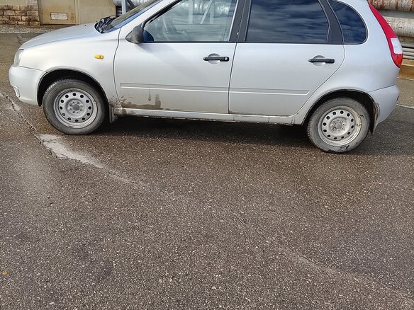 2009 Lada (ВАЗ) Kalina I, серебристый, 310000 рублей - вид 6