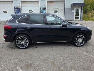 2015 Porsche Cayenne S Diesel II Рестайлинг (958), синий, 4150000 рублей, вид 2