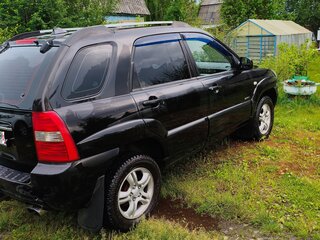 2006 Kia Sportage II, чёрный, 800000 рублей, вид 2