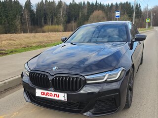 2020 BMW 5 серии 530i VII (G30/G31/G38) Рестайлинг, синий, 4700000 рублей, вид 5