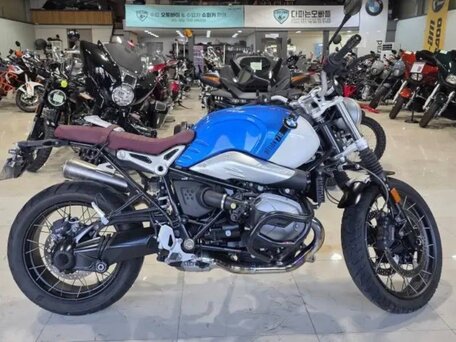 2023 BMW R Nine T Scrambler, синий, 1400000 рублей, вид 1