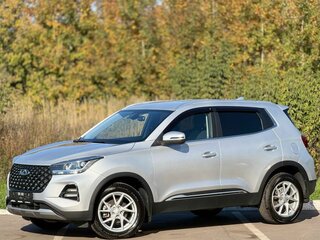 2024 Chery Tiggo 4 Pro I Рестайлинг, серебристый, 1700000 рублей, вид 1