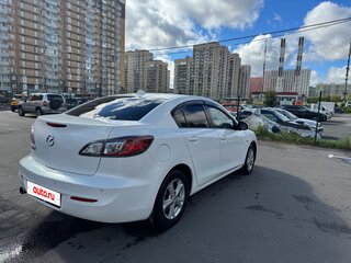 2012 Mazda 3 II (BL) Рестайлинг, белый, 830000 рублей, вид 4