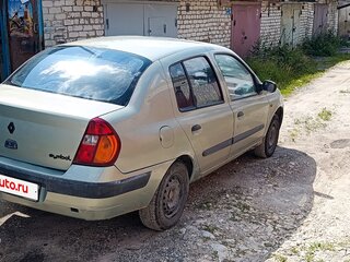 2002 Renault Symbol I Рестайлинг, серый, 165000 рублей, вид 3
