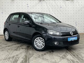 2011 Volkswagen Golf VI, чёрный, 790000 рублей, вид 3