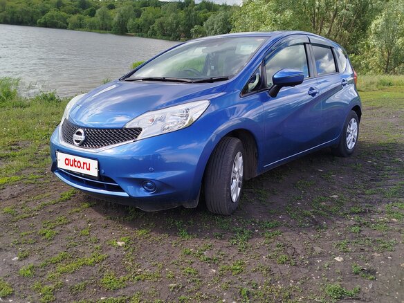 2016 Nissan Note II Рестайлинг, синий - вид 1