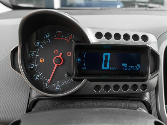 2012 Chevrolet Aveo II, синий, 480000 рублей - вид 15