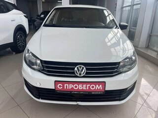 2019 Volkswagen Polo V Рестайлинг, белый, 809000 рублей, вид 3