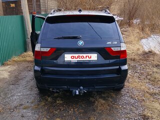 2010 BMW X3 25i I (E83) Рестайлинг, чёрный, 1300000 рублей, вид 4