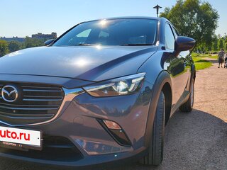 2020 Mazda CX-3 I Рестайлинг, серый, 1800000 рублей, вид 4
