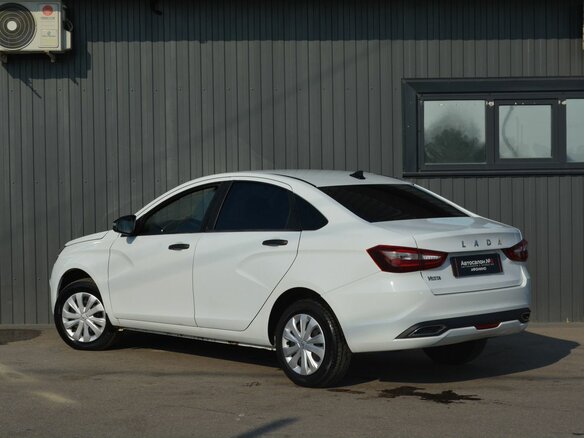 2023 Lada (ВАЗ) Vesta I Рестайлинг (NG), белый - вид 5