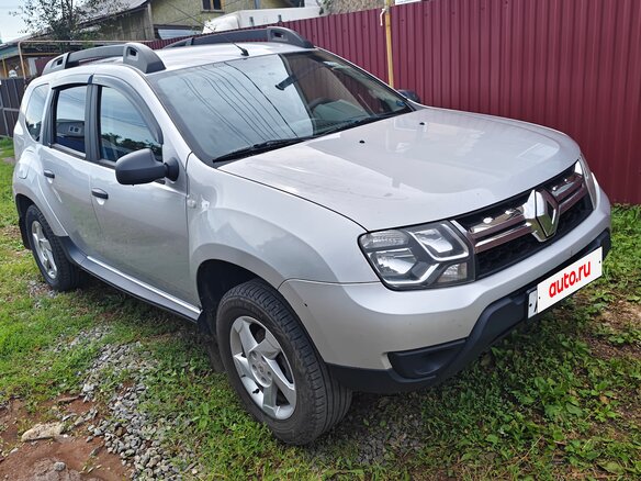 2016 Renault Duster I Рестайлинг, серебристый, 1180000 рублей - вид 1