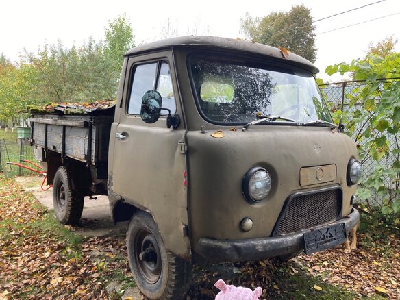1982 УАЗ 3303, зелёный, 100000 рублей - вид 2