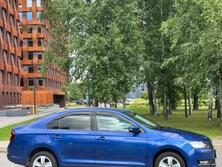 2018 Skoda Rapid I Рестайлинг, синий, 1180000 рублей, вид 2