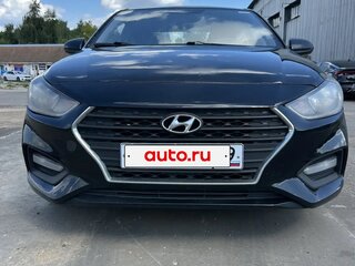 2018 Hyundai Solaris II, белый, 620000 рублей, вид 1