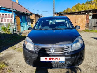 2013 Renault Sandero I, чёрный, 400000 рублей, вид 2