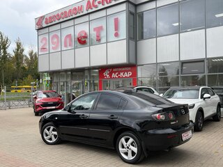 2008 Mazda 3 I (BK) Рестайлинг, чёрный, 350000 рублей, вид 3