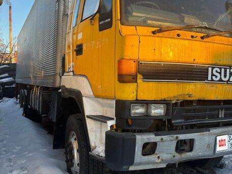 1992 Isuzu Giga (C-series), жёлтый, 1250000 рублей, вид 2