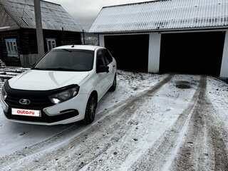 2018 Lada (ВАЗ) Granta I Рестайлинг, белый, 450000 рублей, вид 1