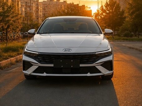2024 Hyundai Elantra VII (CN7) Рестайлинг, белый, 1875000 рублей, вид 2