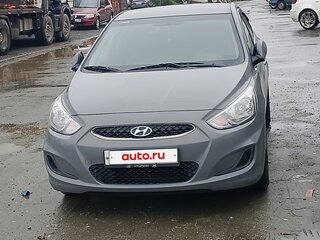 2019 Hyundai Accent IV, серый, 1200000 рублей, вид 1