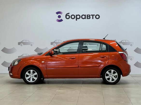 2010 Kia Rio II Рестайлинг, оранжевый, 775000 рублей - вид 6