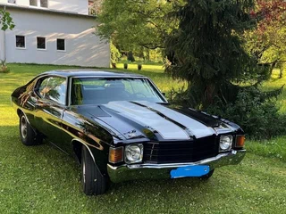 1972 Chevrolet Chevelle II, чёрный, 10000000 рублей, вид 1