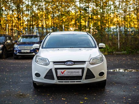 2013 Ford Focus III, белый, 499000 рублей, вид 3