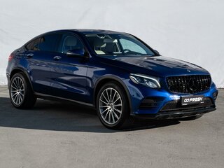2018 Mercedes-Benz GLC Coupe 300 I (C253), синий, 4600000 рублей, вид 1