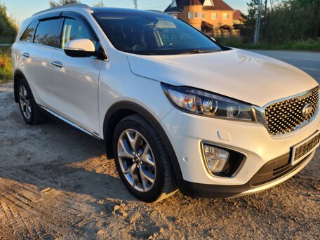 2016 Kia Sorento III Prime, белый, 2180000 рублей, вид 3