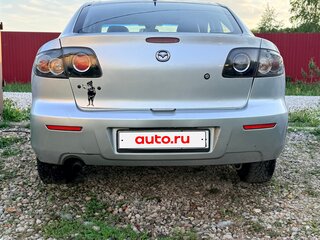 2007 Mazda 3 I (BK) Рестайлинг, серебристый, 350000 рублей, вид 4