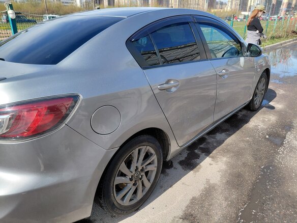 2012 Mazda 3 II (BL) Рестайлинг, серебристый, 680000 рублей - вид 2