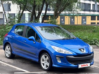 2009 Peugeot 308 I, синий, 370000 рублей, вид 4