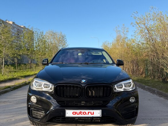 2016 BMW X6 35i II (F16), чёрный, 3550000 рублей - вид 8