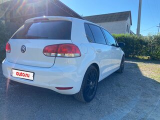 2011 Volkswagen Golf VI, белый, 670000 рублей, вид 4