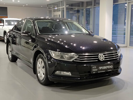 2016 Volkswagen Passat B8, чёрный, 1669000 рублей, вид 3