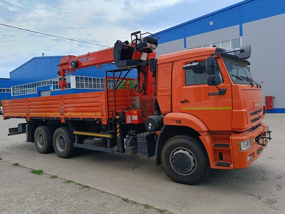 2025 КамАЗ 6520, оранжевый, 10900000 рублей - вид 1