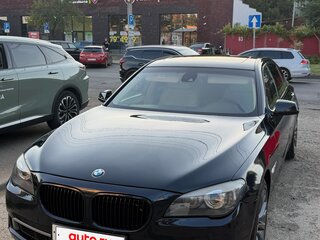 2011 BMW 7 серии 750i xDrive V (F01/F02/F04), чёрный, 1850000 рублей, вид 2