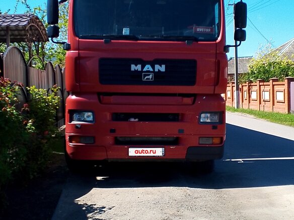 2003 MAN TGA, красный, 1450000 рублей - вид 7