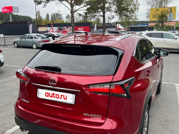 2016 Lexus NX 200t I, красный - вид 4
