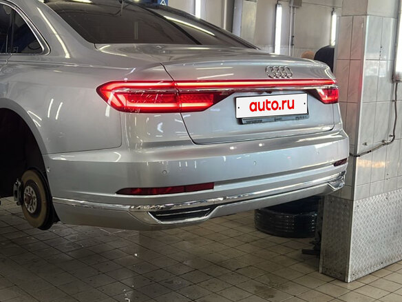 2021 Audi A8 Long 50 TDI IV (D5), серый - вид 35